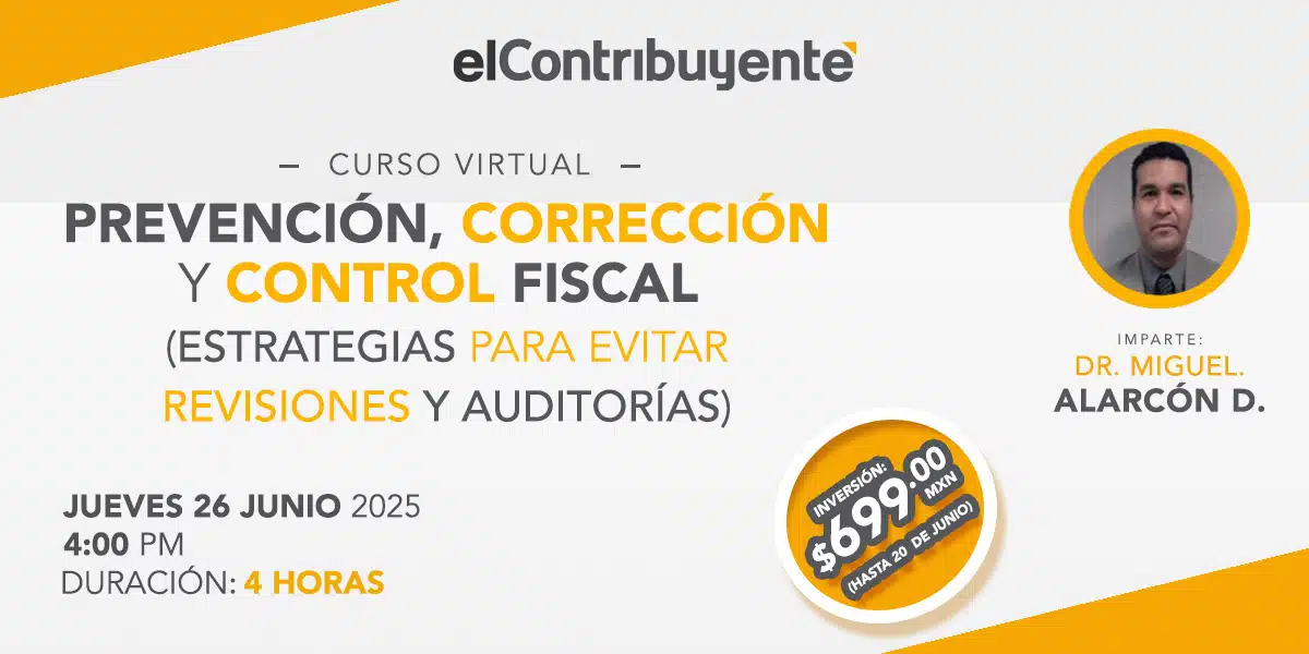 PREVENCIÓN, CORRECCIÓN Y CONTROL FISCAL 2025
