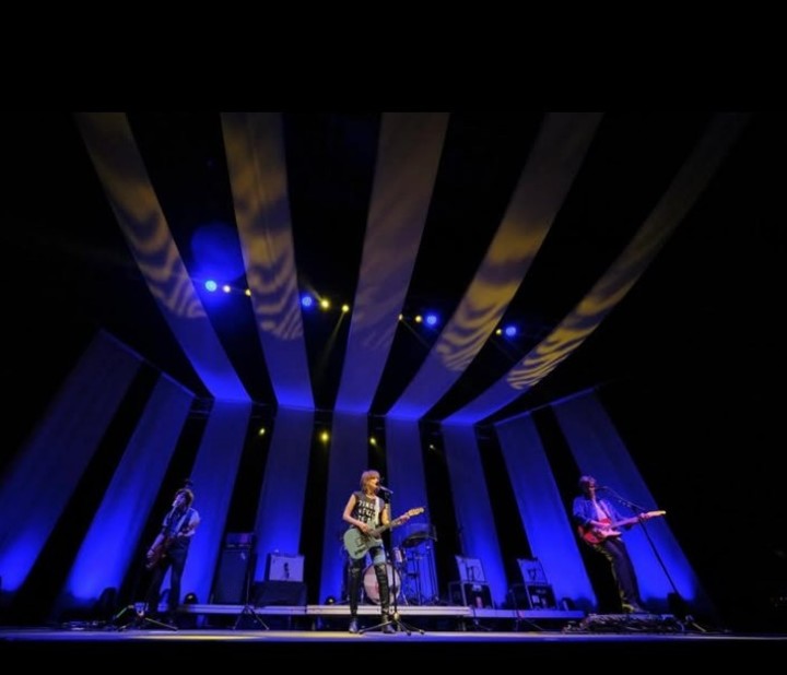 Una imagen del debut de la actual gira latinoamericana de The Pretenders, en México. Foto IG @thepretendershq
