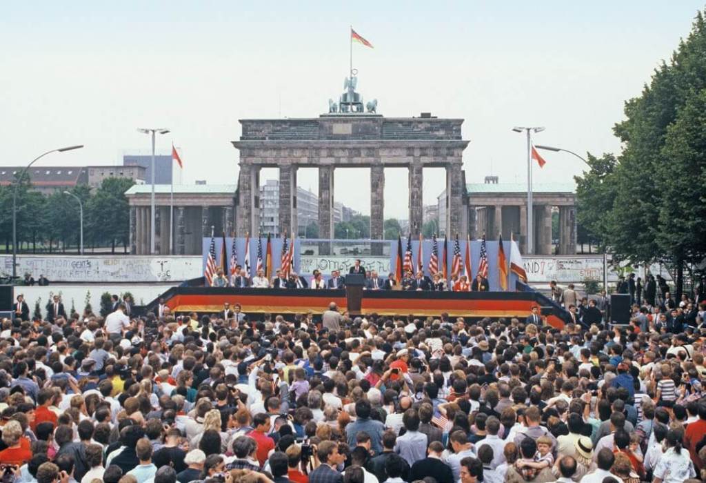 Discurso de Reagan en Berlín en 1987