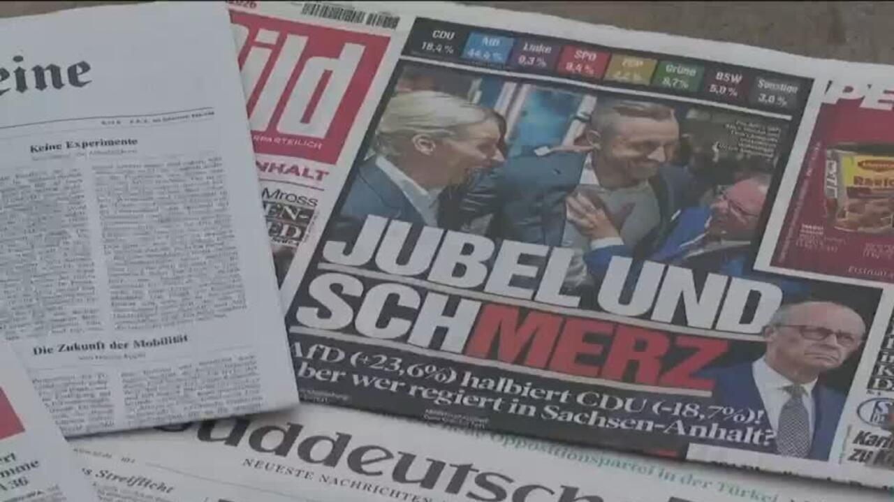 Tras la histórica victoria de AfD en Alemania, así reaccionan políticos y ciudadanos en las calles