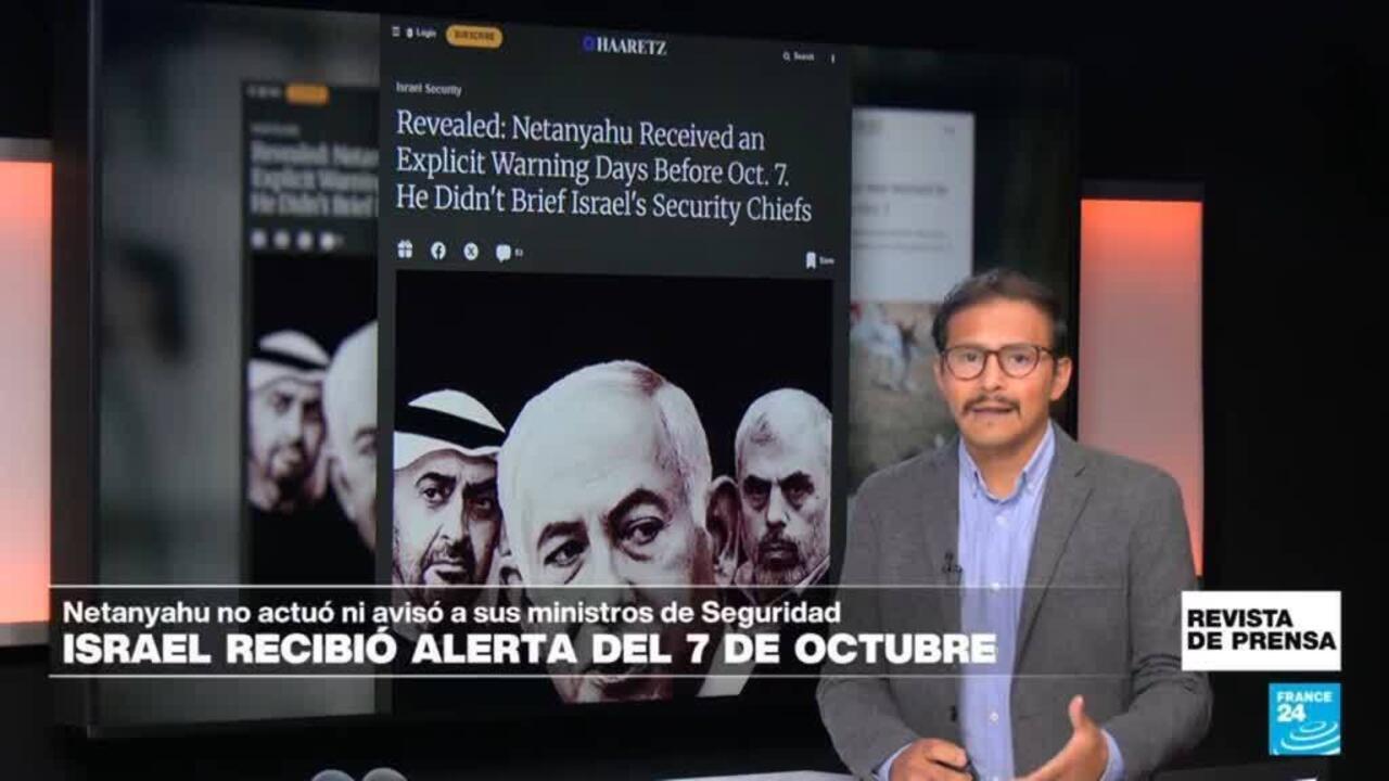 'Netanyahu recibió advertencia antes del 7 de octubre. No informó a jefes de seguridad': Haaretz