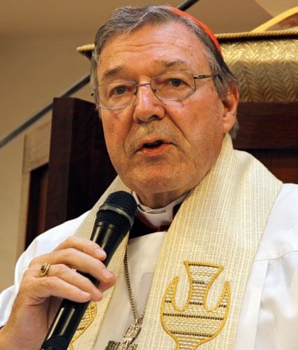 El cardenal australiano George Pell