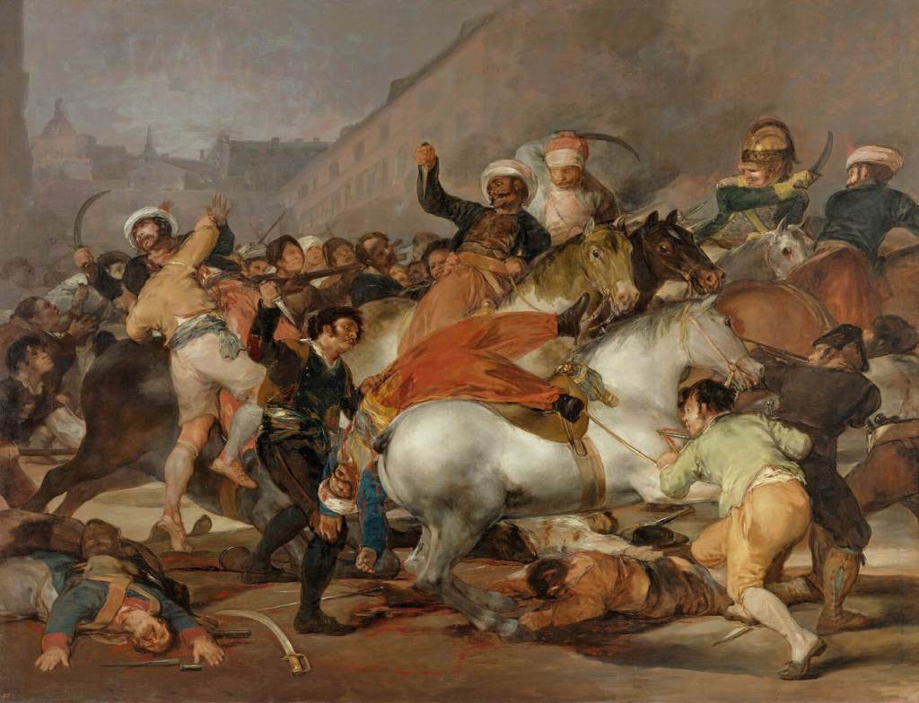 El dos de mayo de 1808 en Madrid, de Goya