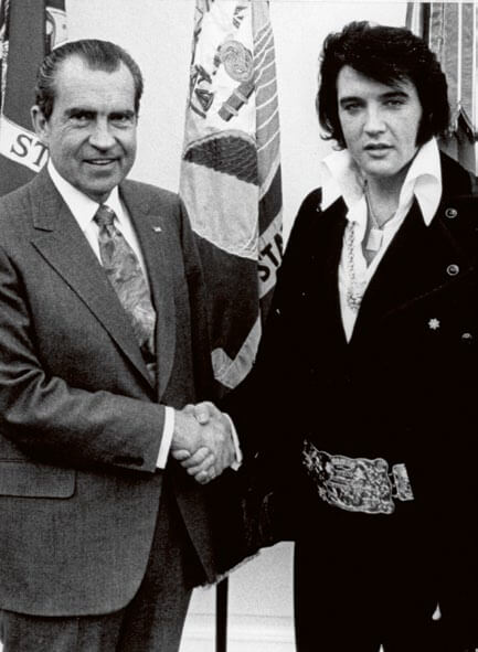 Elvis Presley y Richard Nixon