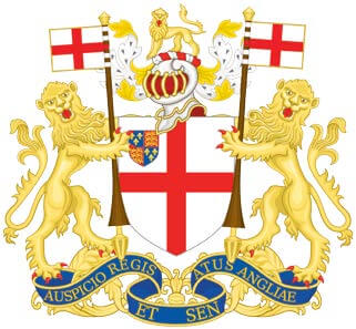 Escudo de la Compañía de las Indias Orientales