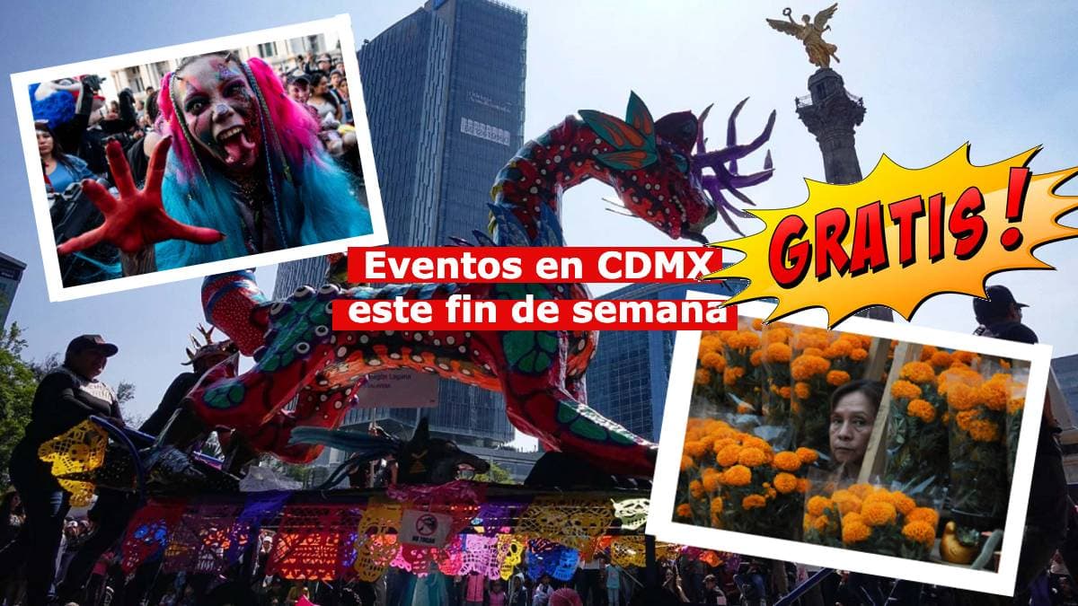 Eventos y actividades gratis en CDMX del 18 al 20 de octubre