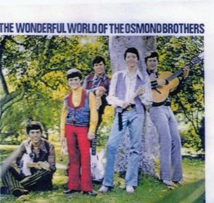 La portada de uno de los tantos compilados de éxitos de The Osmonds. 