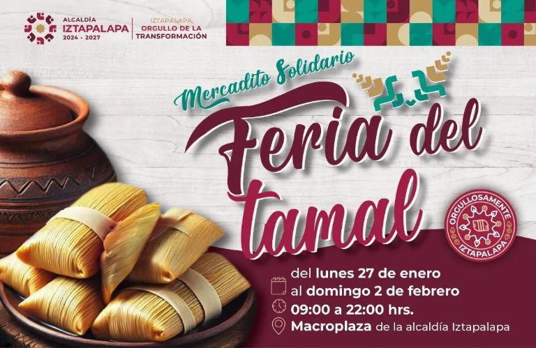 Feria del Tamal 2025 en Iztapalapa