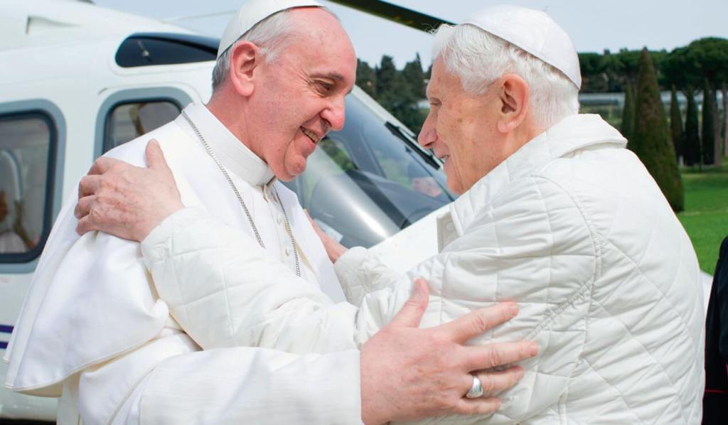 Francisco I y Benedicto XVI