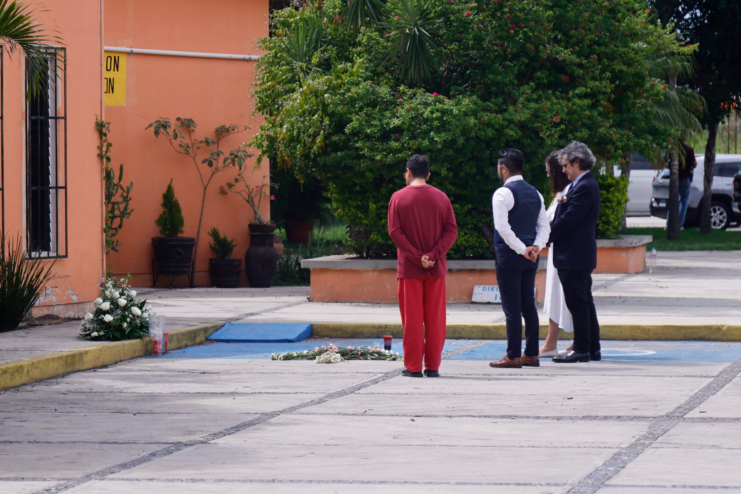 El Cónsul general de España en México, Marcos Rodríguez Cantero, acude a la Casa de la Cultura de Cuautla, Morelos, este lunes.
