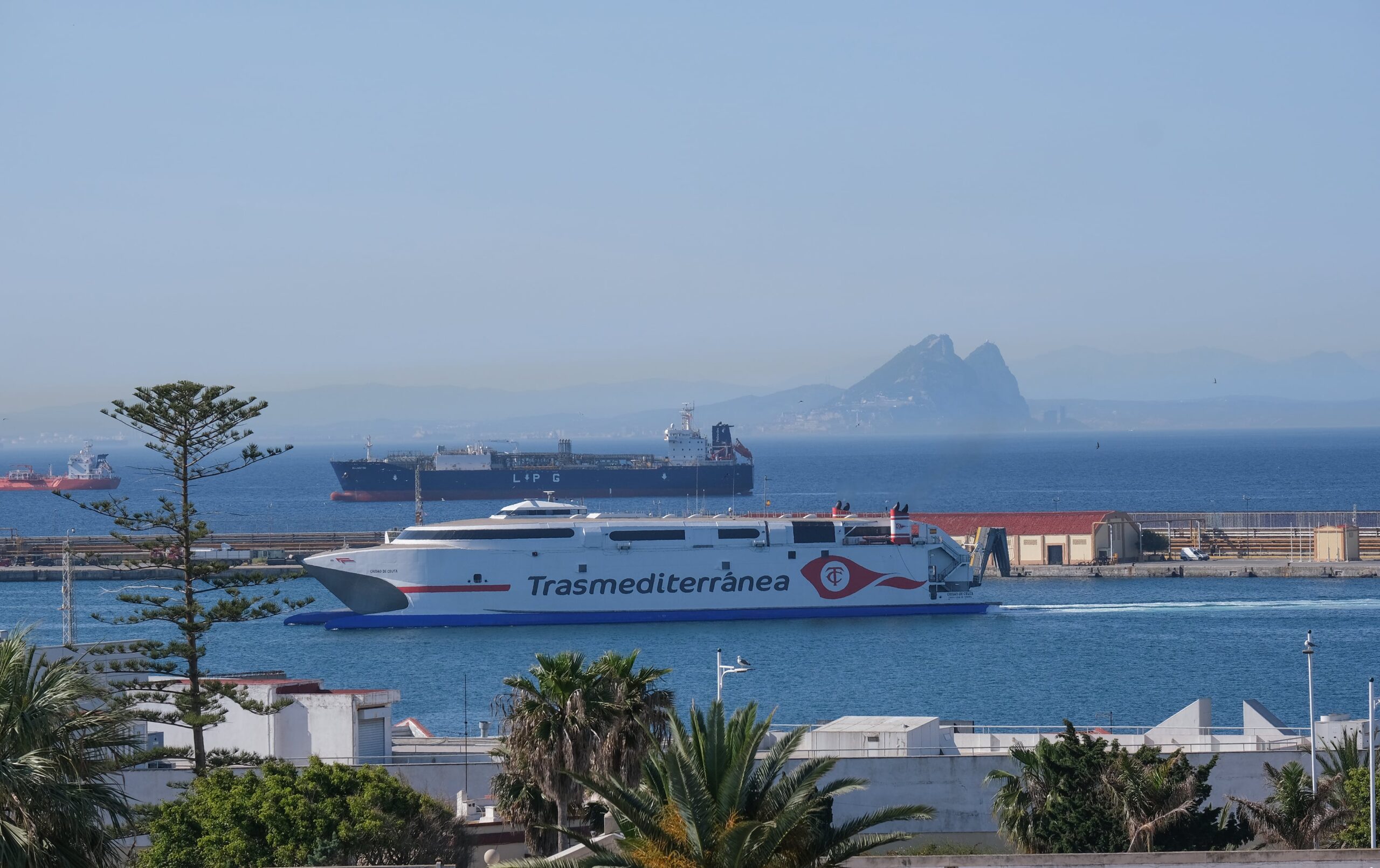 El puerto de Ceuta, en una imagen de archivo.