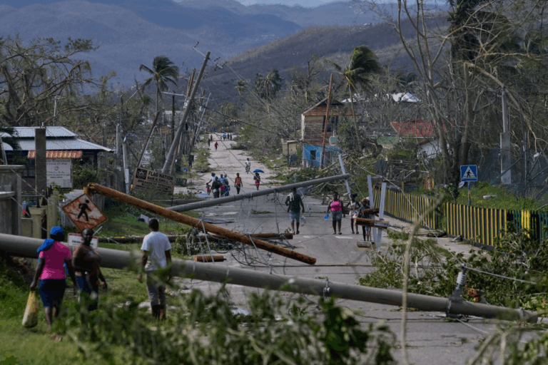 Huracán Melissa en Jamaica