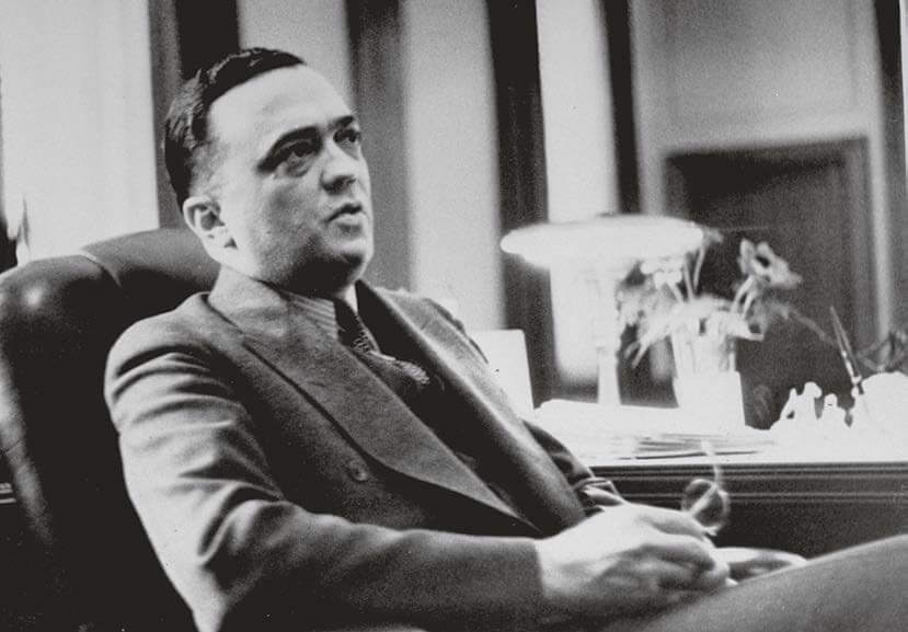 J. Edgar Hoover, director del FBI