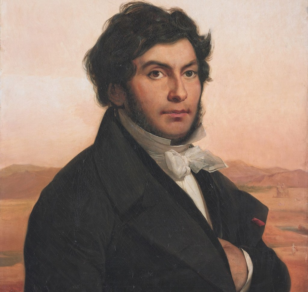 Retrato de Jean-François Champollion