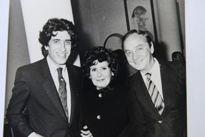 Claudio Segovia, Libertad Lamarque y Jorge Luz.