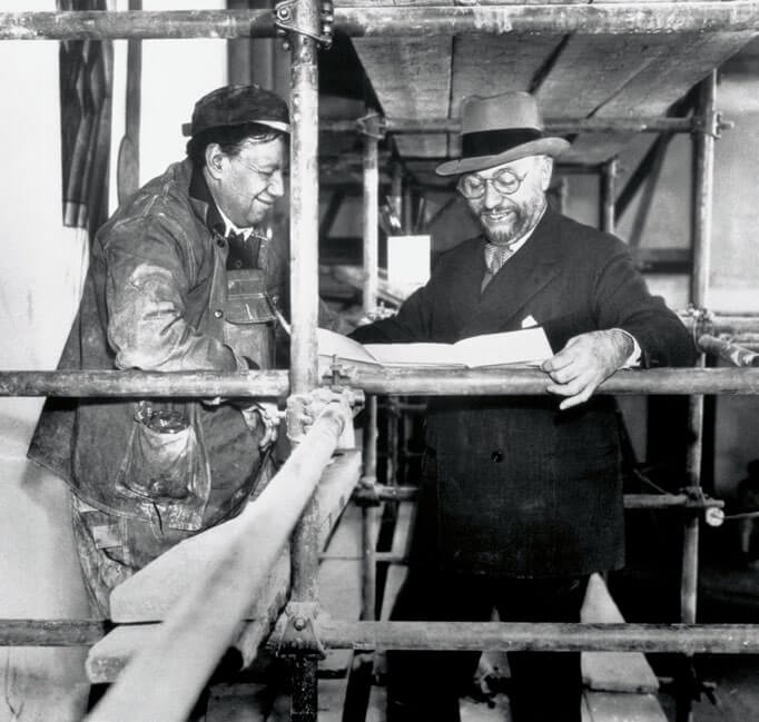 Josep Maria Sert y Diego Rivera