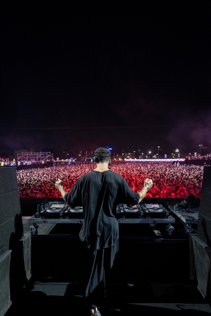 El DJ y productor argentino ya tocó para más de 17 mil personas en el Autódromo de Buenos Aires.