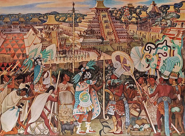 La Civilización Totonaca, de Diego Rivera