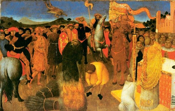 La quema de Jan Hus