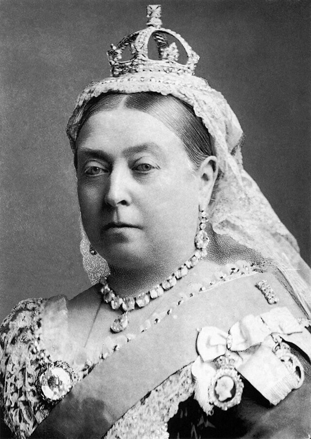 La reina Victoria, por Alexander Bassano (1882)