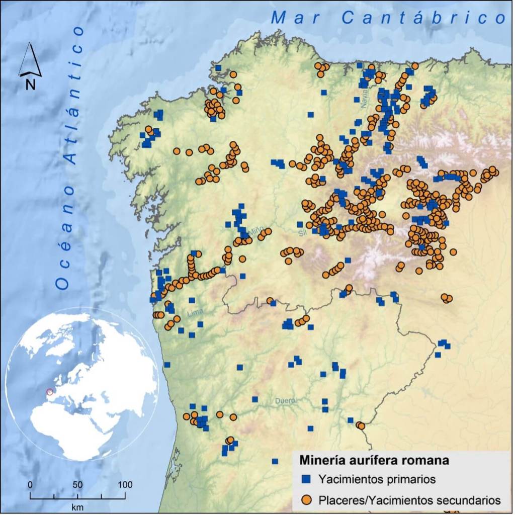 Las médulas y la minería aurífera romana del noroeste, una obra de gigantes 9