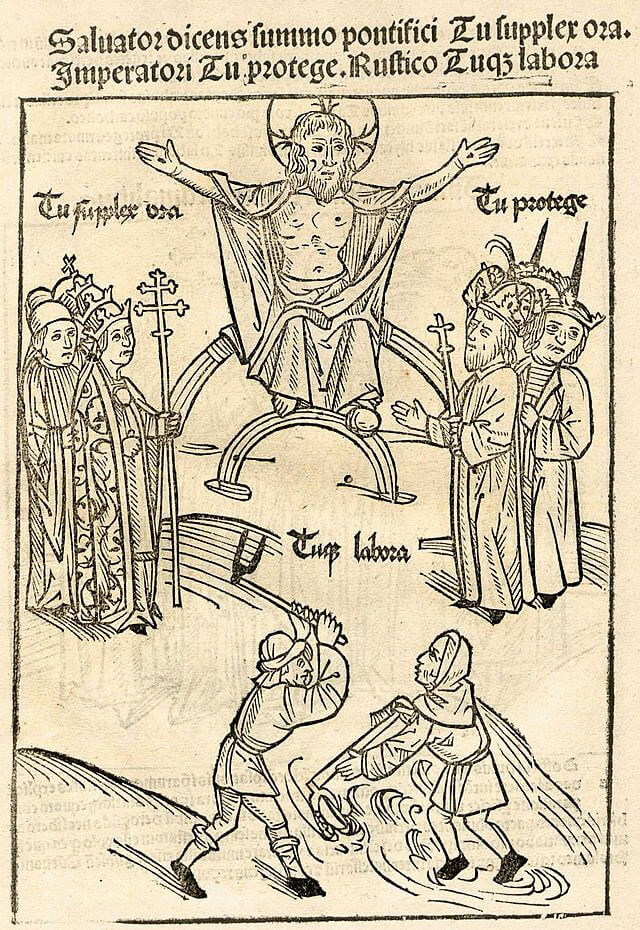 Los tres estamentos de la sociedad medieval