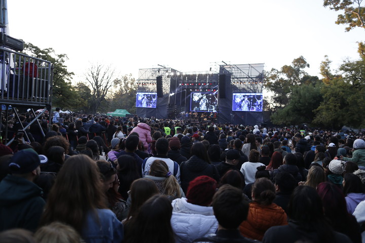 El canal de stream “Olga” celebró su segundo aniversario con un festival al aire libre. Foto Francisco Loureiro