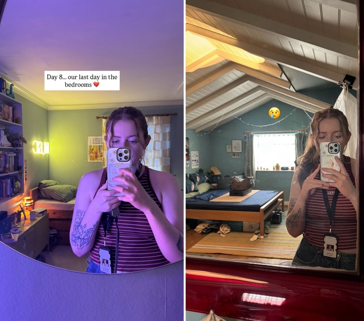 Alice Oseman se despidió de las habitaciones de Nick y Charlie en redes sociales.
