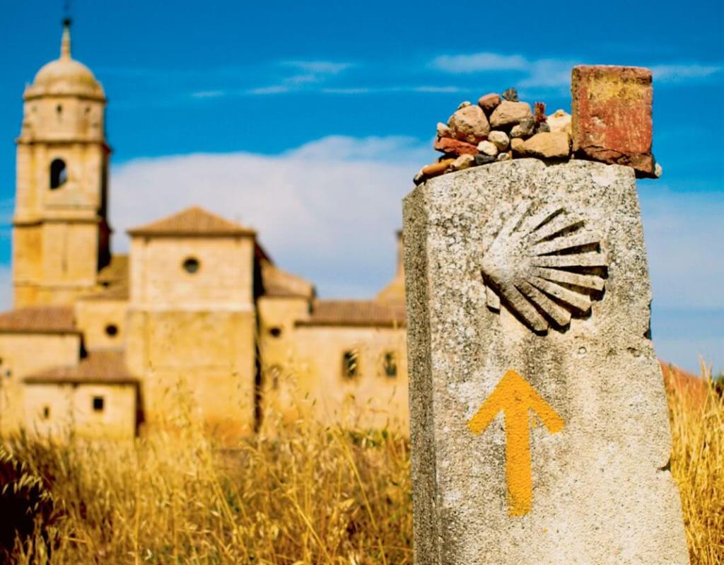 Mojón del Camino de Santiago