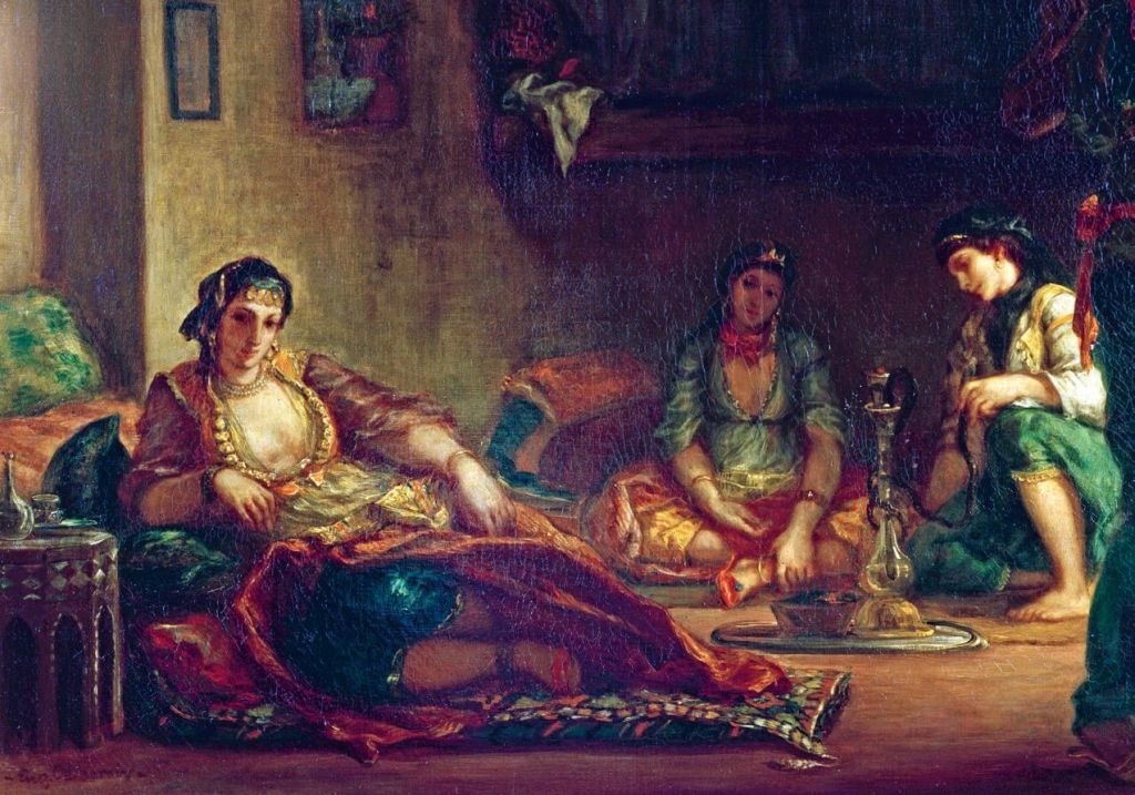 Mujeres de Argel, Delacroix