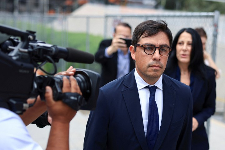 Salvador Plasencia, uno de los imputados que se declaró culpable en la causa por la muerte de Perry. Foto: Reuters.
