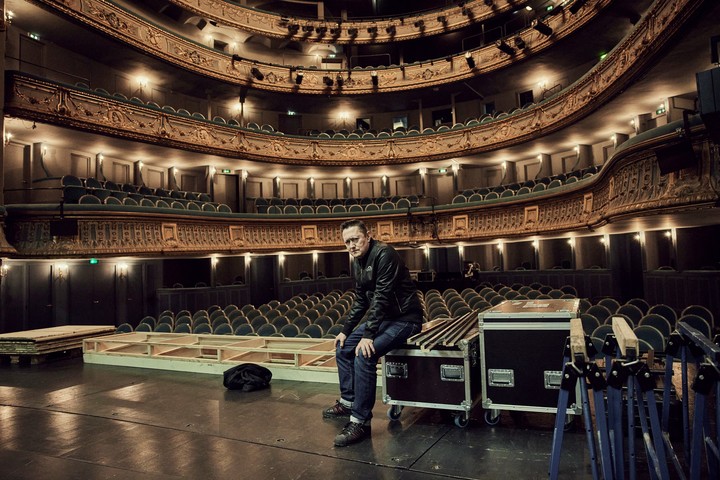 Fermín Muguruza cree que dejará de hacer giras pero no descarta seguir con otro tipo de formato, por ejemplo teatral. Foto de prensa