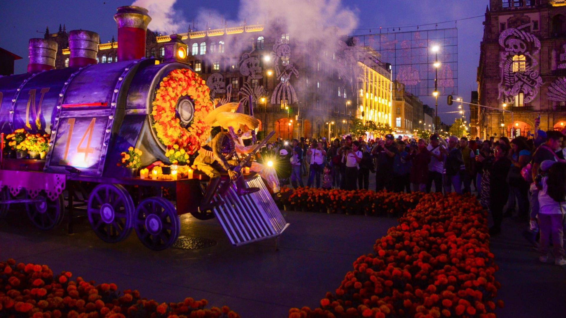 Ofrendas munumentales de Día de Muertos en CDMX