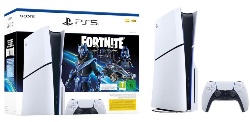 PS5 Estandar Slim + Fornite Cobalt Star