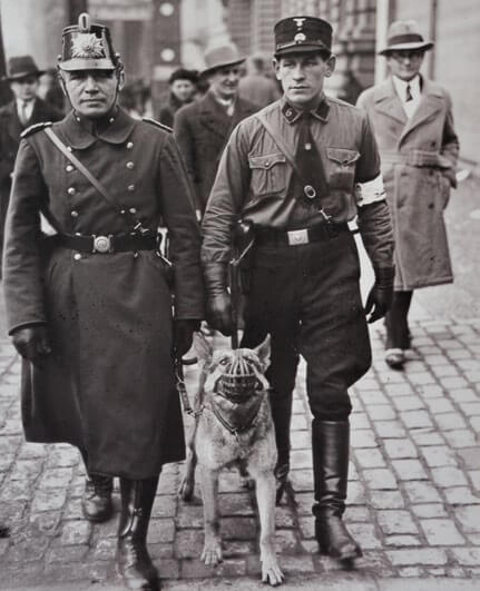 Policía de la República de Weimar y miembro de las SS