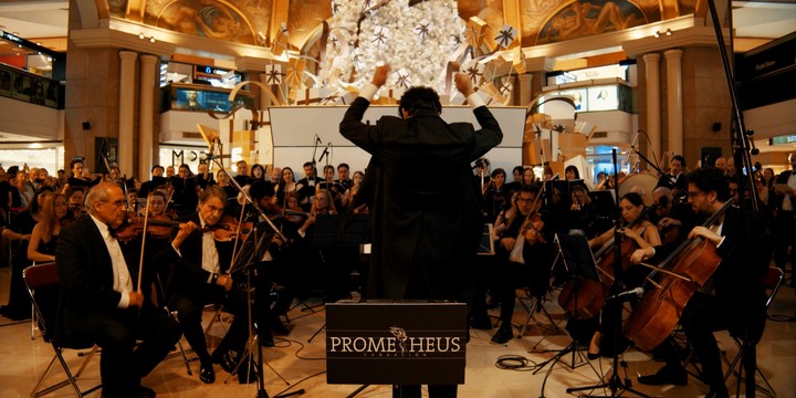 Orquesta Sinfónica de la Fundación Prometheus. Foto de prensa