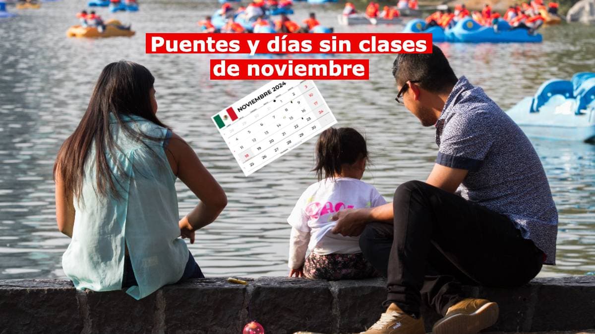 Puente y días sin clases de noviembre de 2024