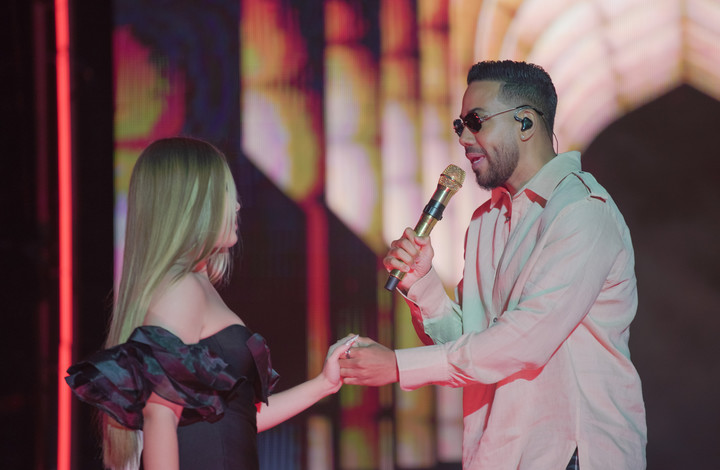 Romeo Santos ya estuvo en el estadio de Vélez, pero como solista. Ahora cantará con el grupo Aventura. Foto: Rafael Mario Quinteros 