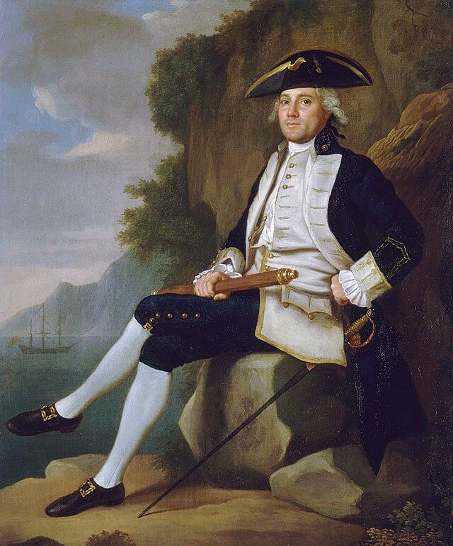 Retrato de Edward Vernon, de Francis Hayman