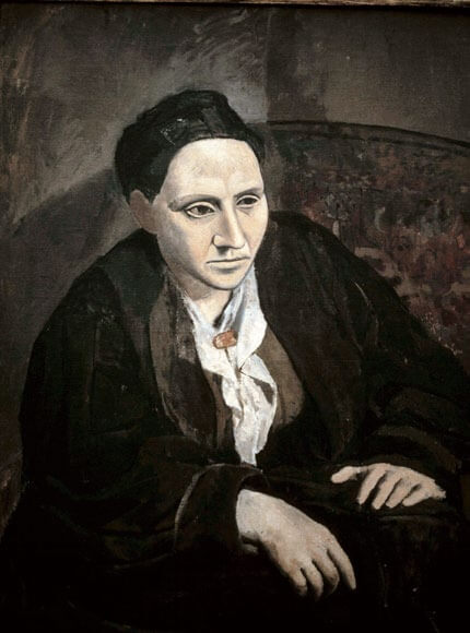 Retrato de Gertrude Stein, de Picasso