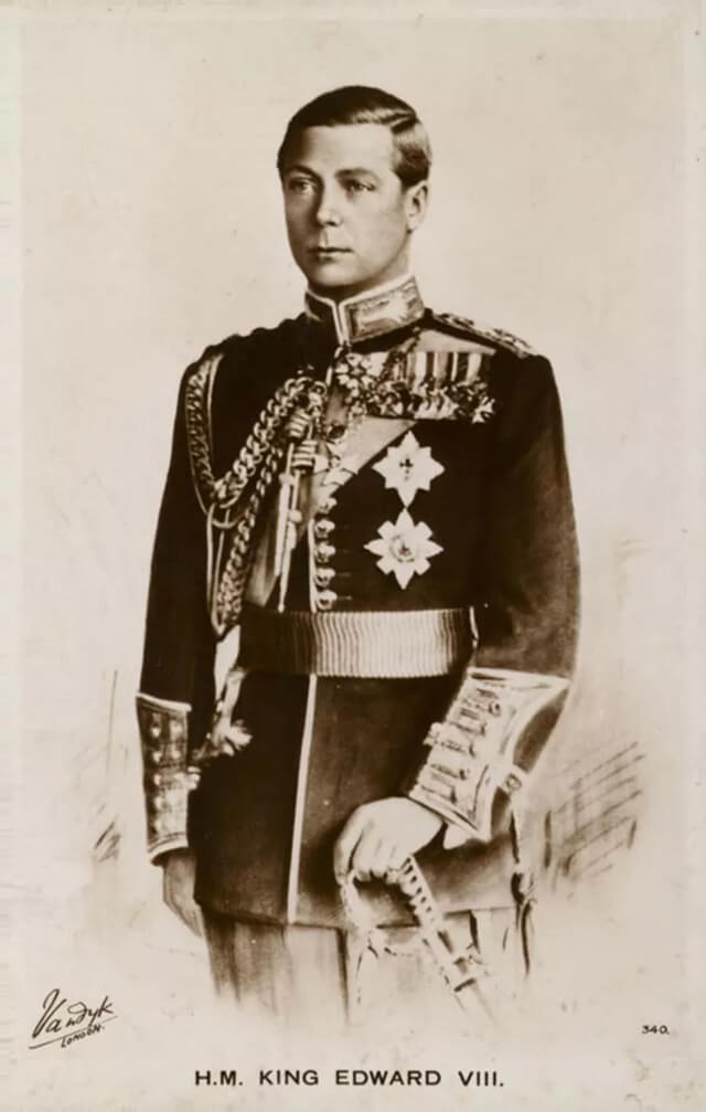 Retrato real de Eduardo VIII, por Vandyk
