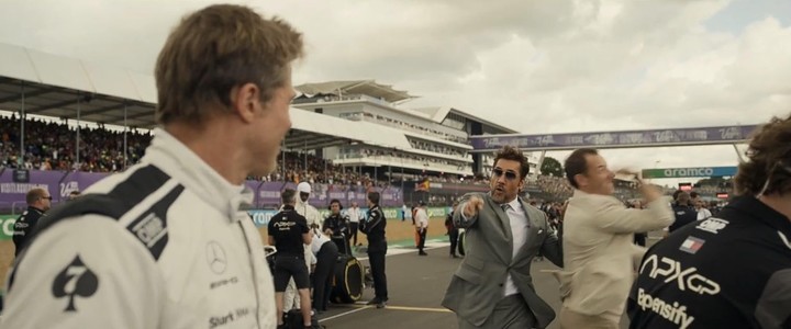 En plenos ensayos de verdad. El que lo señala es Javier Bardem, un excolega de la Fórmula 1.