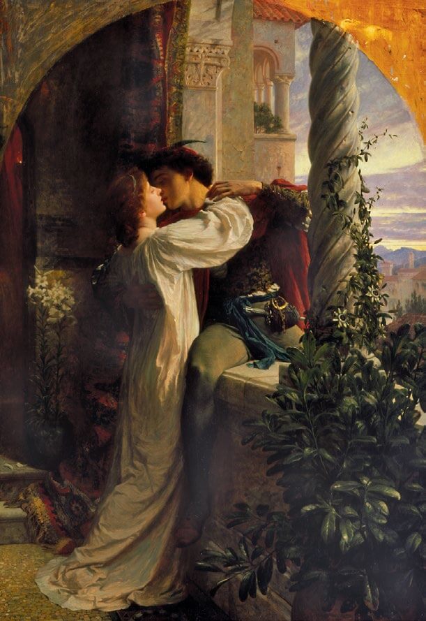 Romeo y Julieta, de Frank Dicksee
