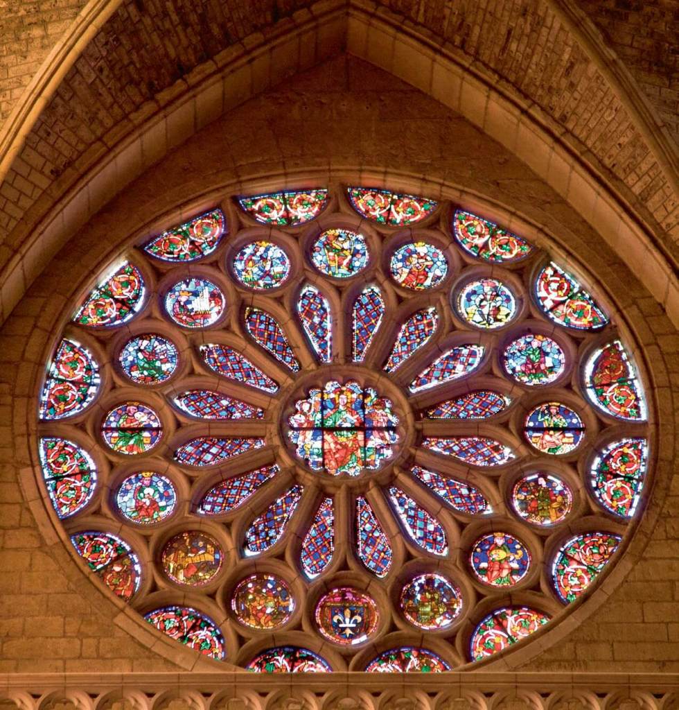 Rosetón de la Catedral de León