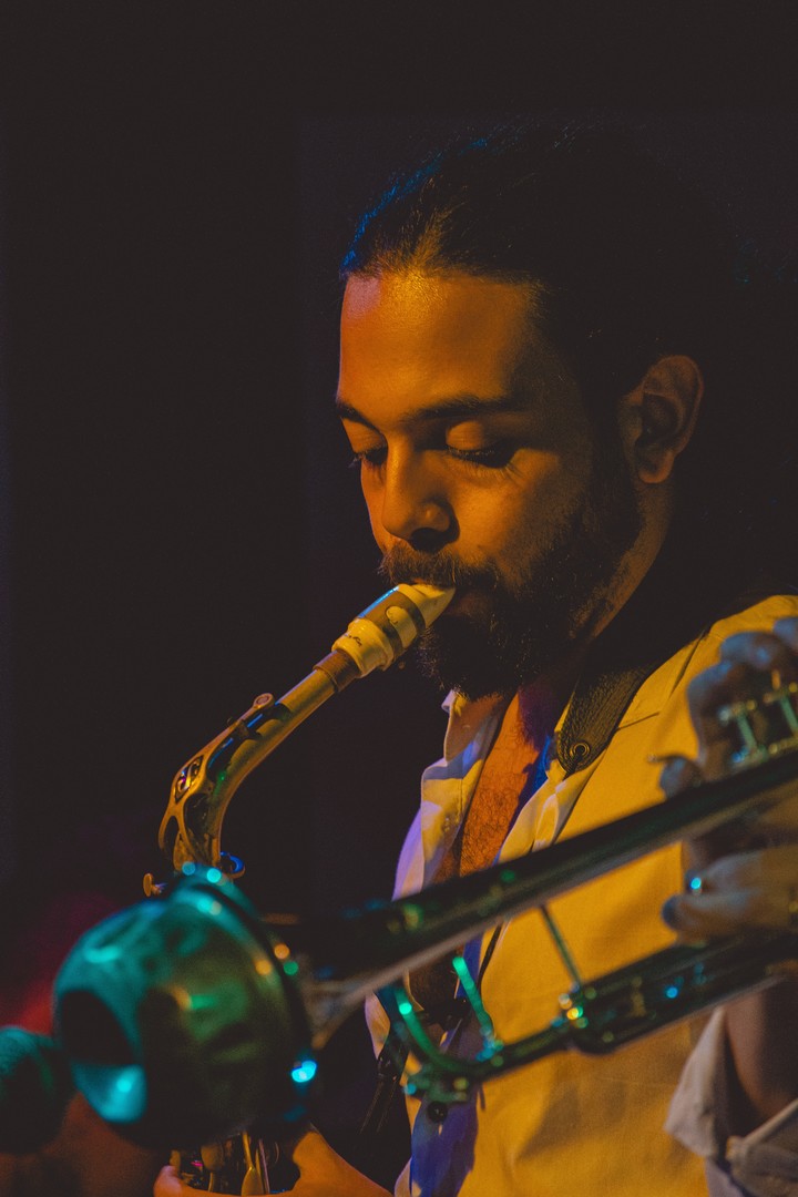 Luego de trabajar varios meses en un crucero, Tomás Martínez pudo tomar su primera clase con el jazzero Charles McPherson.