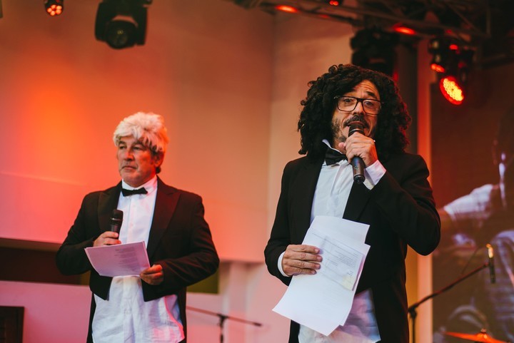 Pachu Peña y Pablo Granados, dupla eficaz del humor argentino.