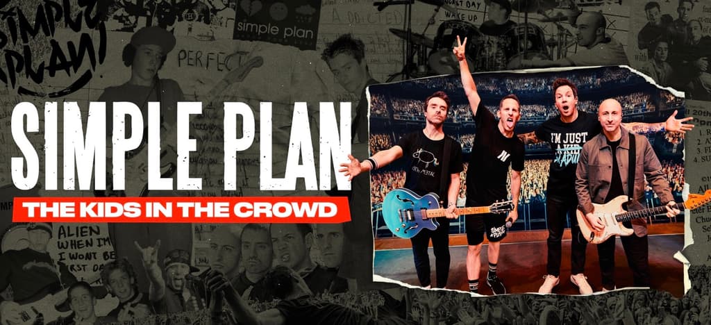 Simple Plan cumple 25 años y celebran con documental | Entrevista con Chuck Comeau | Foto: Prime Video 