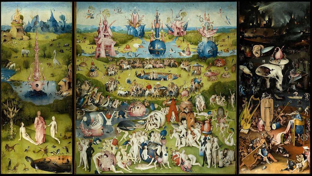 El Jardín de las delicias – Hieronymus Bosch - arte
