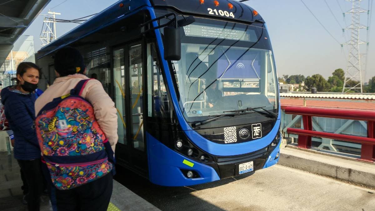 El Trolebús Chalco-Santa Martha se inaugurará en abril, aseguró la presidenta Claudia Sheinbaum