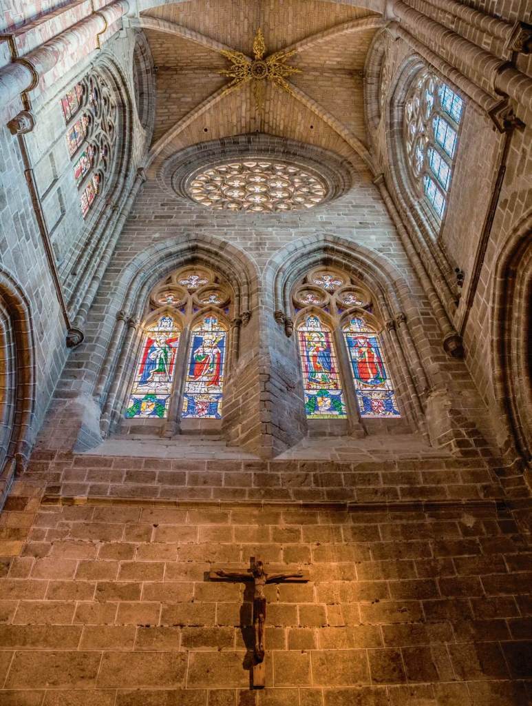 Ventanales de la catedral de Ávila